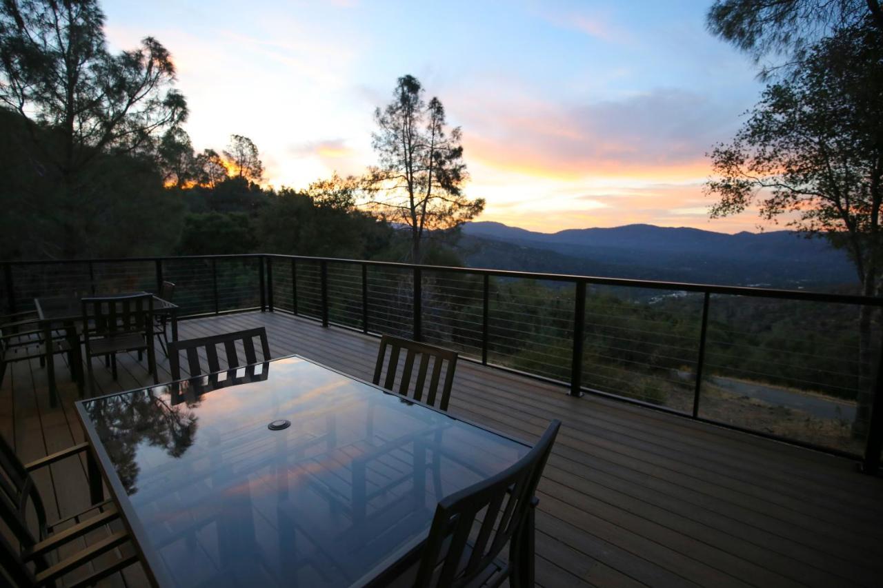 Villa High End A-Frame - Hot Tub - Awesome Views - Yosemite - Electric Vehicle Friendly - Sleeps 10 à Oakhurst Extérieur photo