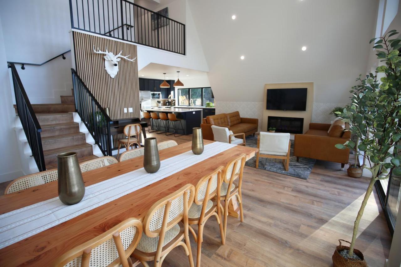 Villa High End A-Frame - Hot Tub - Awesome Views - Yosemite - Electric Vehicle Friendly - Sleeps 10 à Oakhurst Extérieur photo