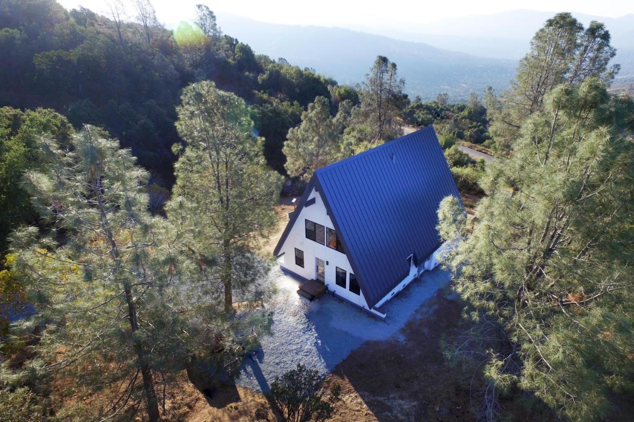 Villa High End A-Frame - Hot Tub - Awesome Views - Yosemite - Electric Vehicle Friendly - Sleeps 10 à Oakhurst Extérieur photo