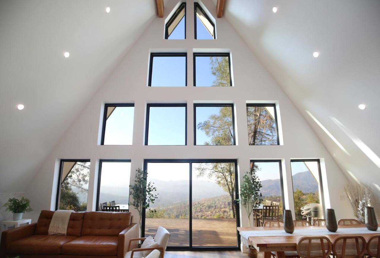 Villa High End A-Frame - Hot Tub - Awesome Views - Yosemite - Electric Vehicle Friendly - Sleeps 10 à Oakhurst Extérieur photo